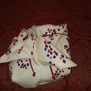 CARLOS FALCHI SKIN BAG WITH ORIGINAL STUFFING