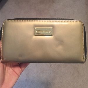 Gold color wallet