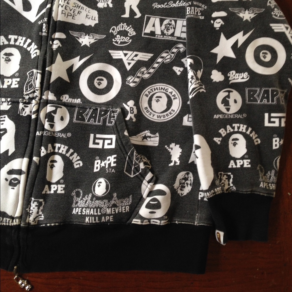 Vintage bape hoodie