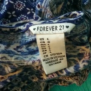 Flowey forever 21 top