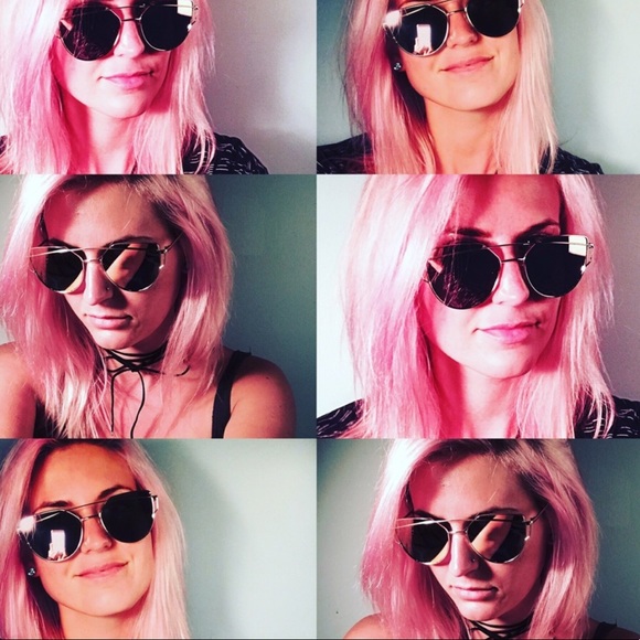 Sojos Sunglasses Rose Gold Metallic NIB - Picture 2 of 6