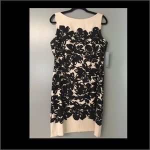 Size 14 Black & Cream Dress