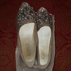 LILY NITY BALLET FLATS SZ 8.5 (marked sz 40)