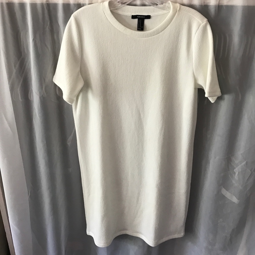 Cream Light Sweater Dress