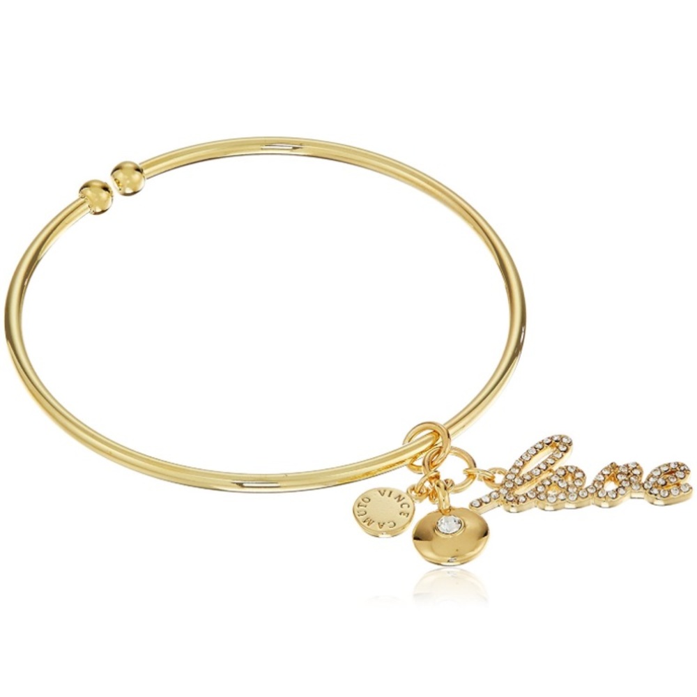 Vince Camuto Gold Love Bangle
