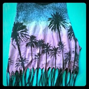 Forever 21 palm tree tank