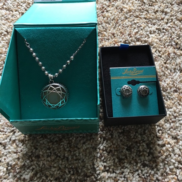 Lucky Brand Jewelry - Lucky Brand necklace and earrings