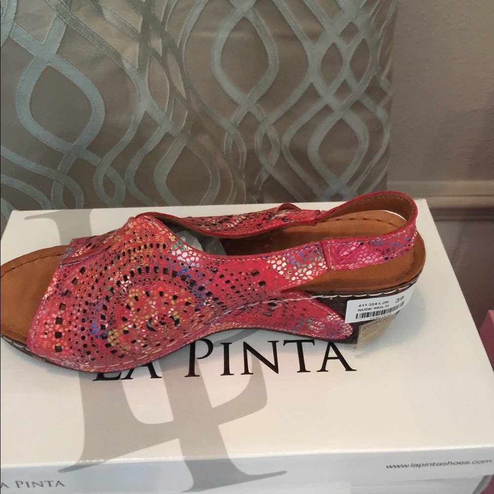 La Pinta Multi Color Sandals