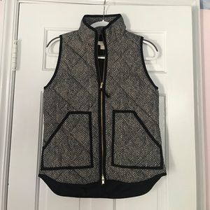 NWT Herringbone J. Crew Vest
