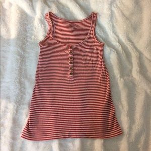 J-Crew Henley Tank Top
