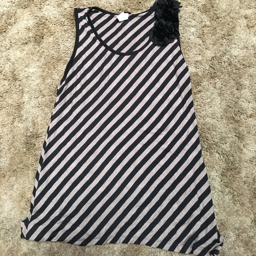 Fun Tank Top w/ Shoulder Detail