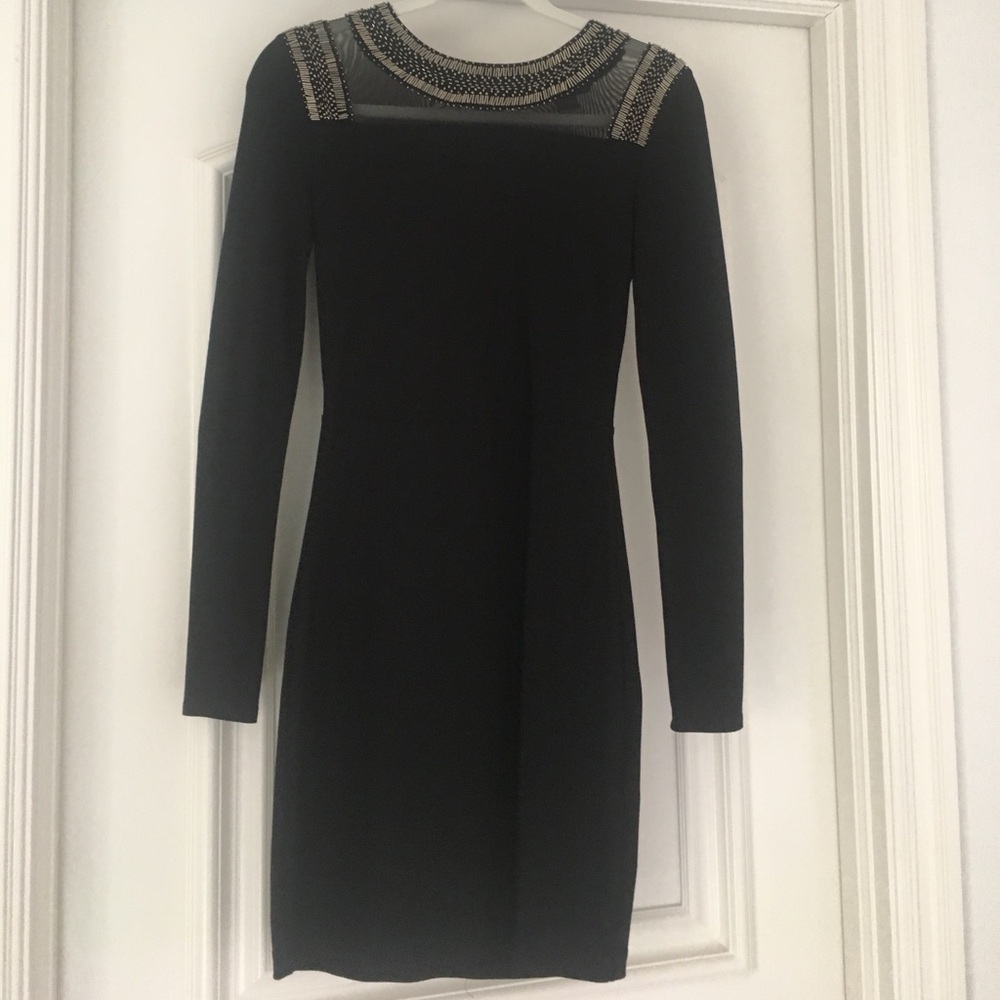 AX black embellished dress