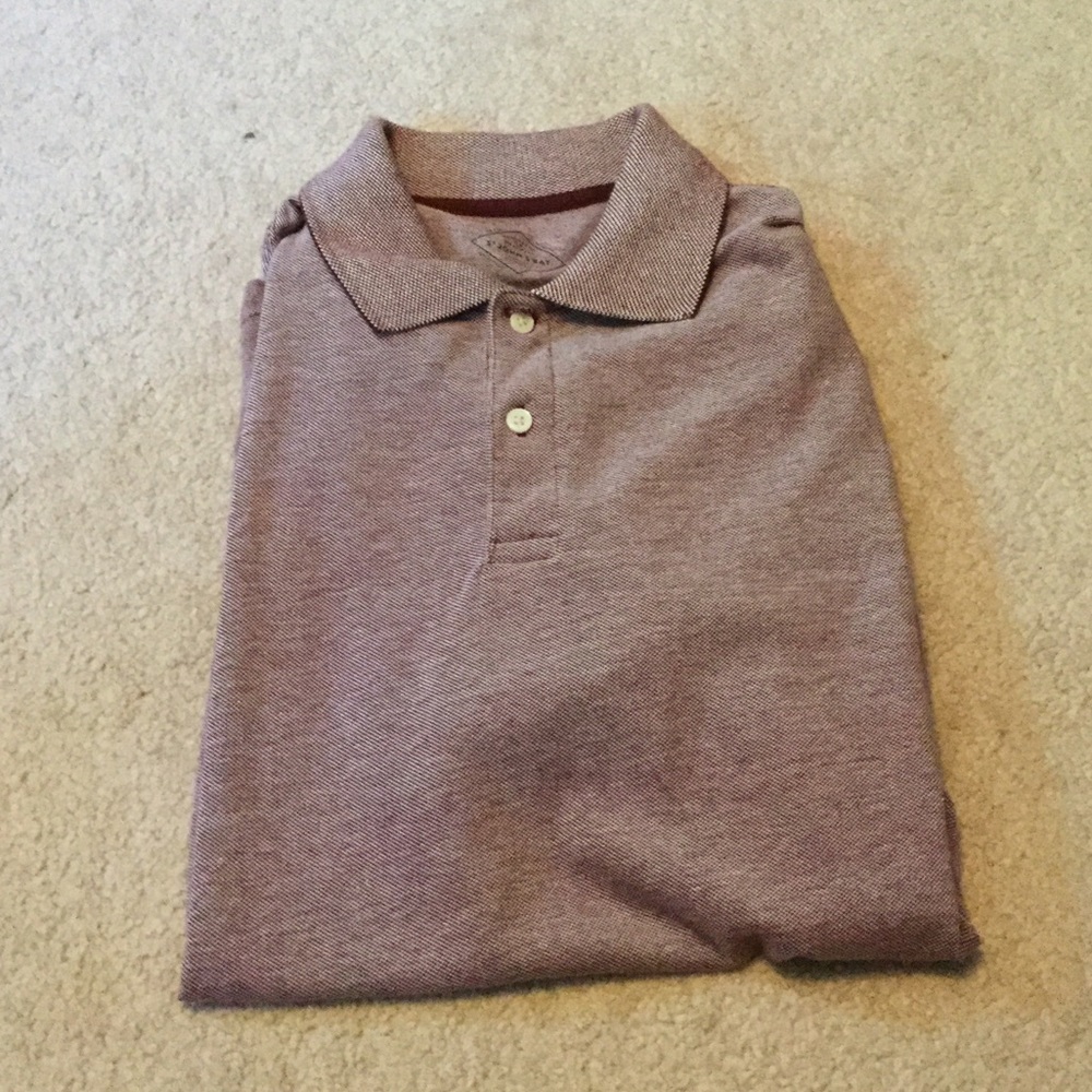 St. John's Bay Polo Shirt (Maroon)