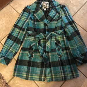 Plaid coat