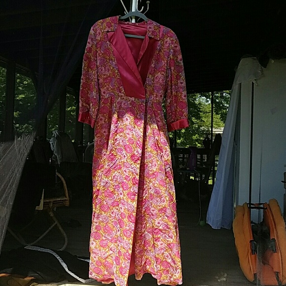 Vintage Robe 1950's - Picture 1 of 6