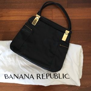 Banana republic black Satchel
