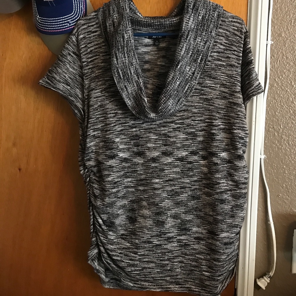 Cowl neck blouse