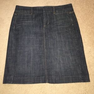 GAP denim skirt