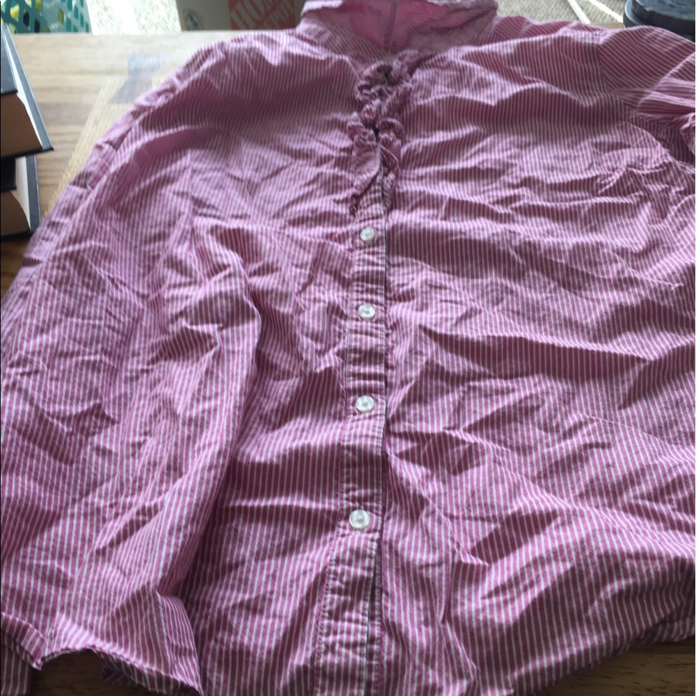 OldNavy, Pink Button Up.