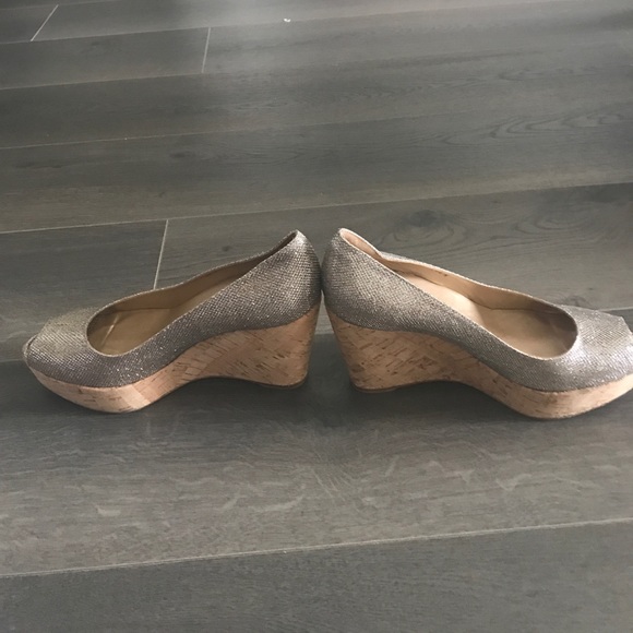 Stuart Weitzman platform cork wedge size 8.5 - Picture 4 of 7