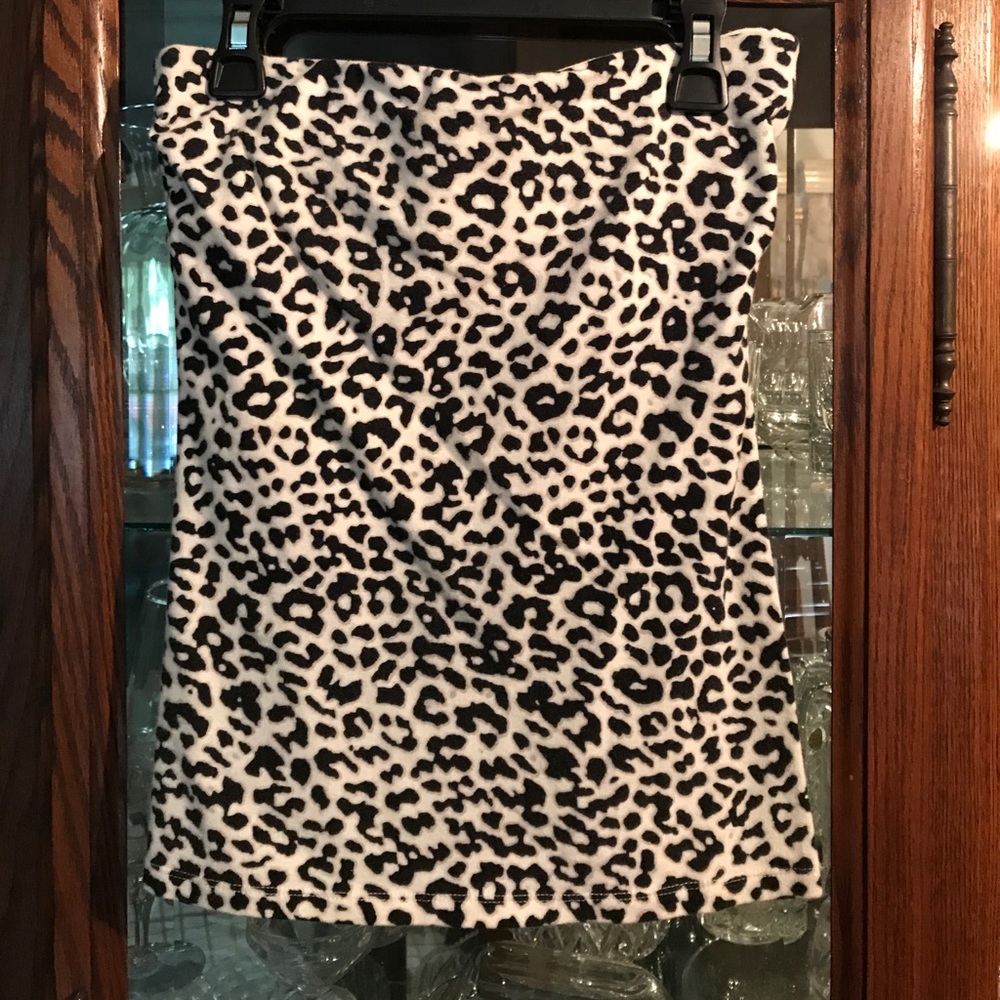Express Leopard Tube Top