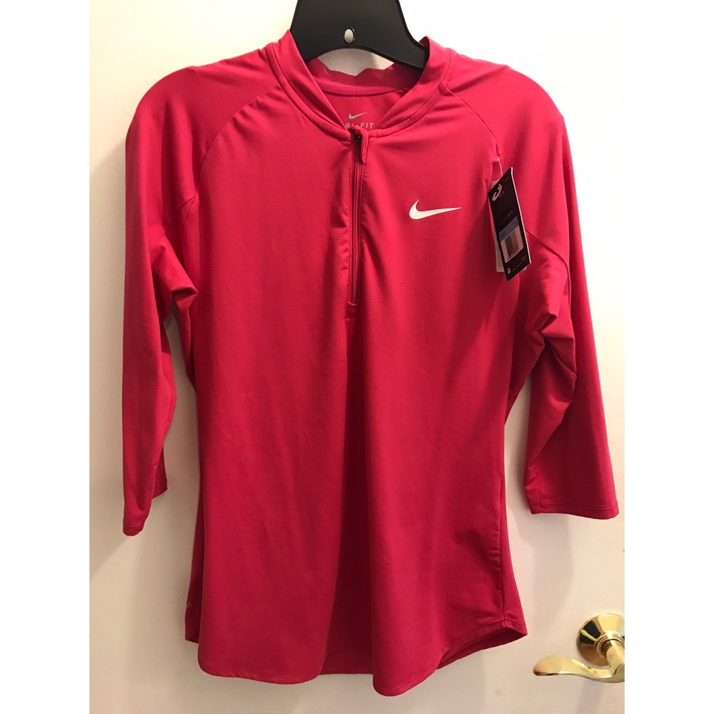 BN Nike Drifit 3/4 sleeve 1/2 zip!!