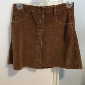 Brandy Melville Corduroy Skirt