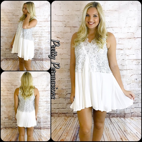 CLEARANCE‼️ Blush Lace Secret Origins Dress Tunic - Picture 7 of 8