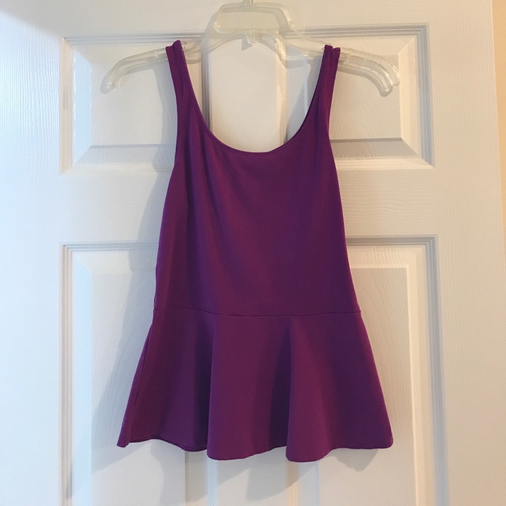 Express Peplum Tank top