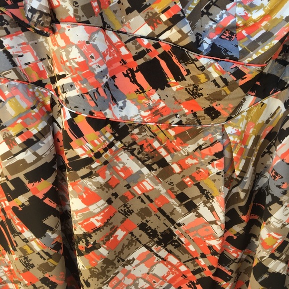 Tahari one shoulder dress - Picture 3 of 4