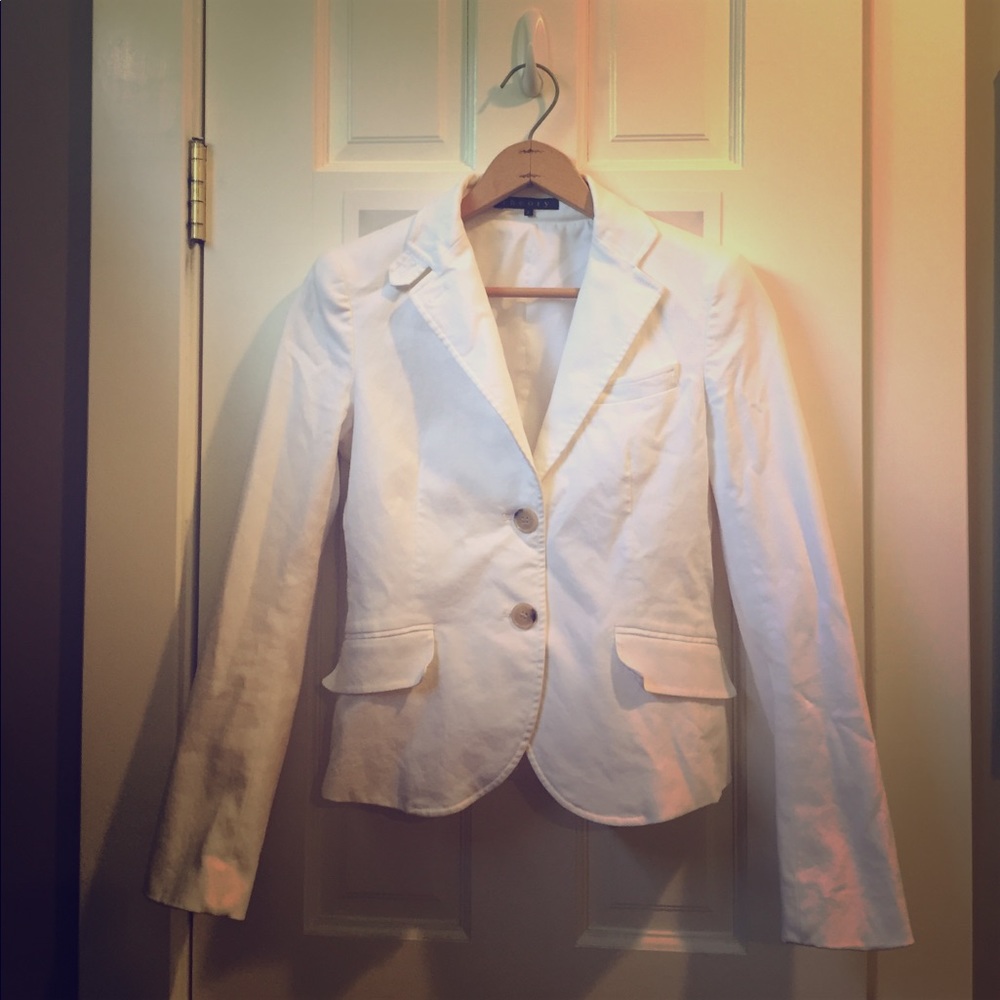 White Theory blazer, brand new