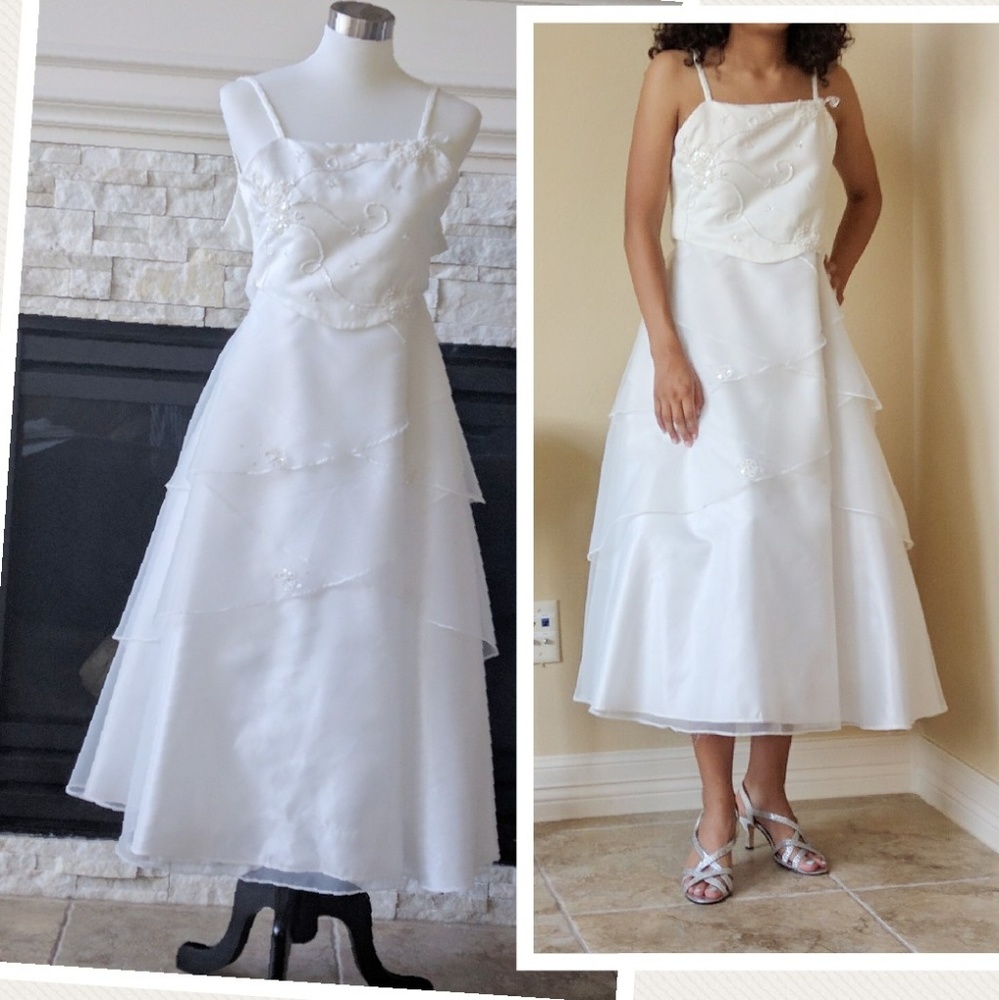 Beautiful White Formal Dress