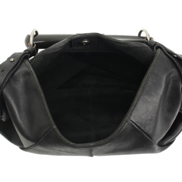 YSL Iconic Mombasa Ford black leather horn hobo - Picture 5 of 10