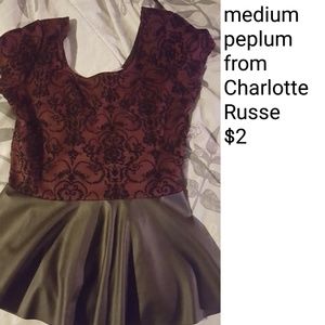 Peplum top