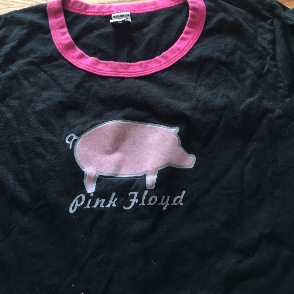 XL pink floyd band tee