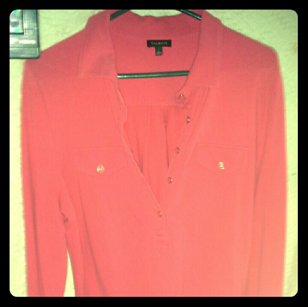 TALBOT'S LONG SLEEVE SHIRT