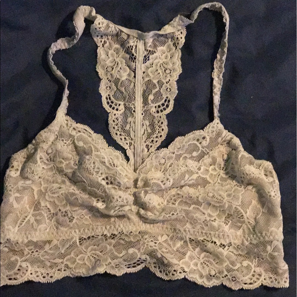 Pink VS lace bra lets M