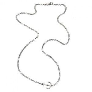 Jennifer Zeuner anchor necklace