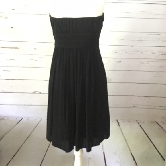 💕BCBG Maxazria Strapless BlackDress💞 - Picture 4 of 8