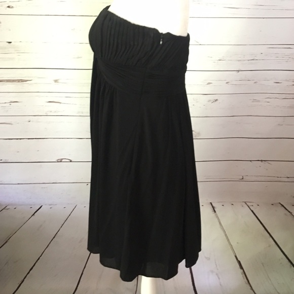 💕BCBG Maxazria Strapless BlackDress💞 - Picture 5 of 8