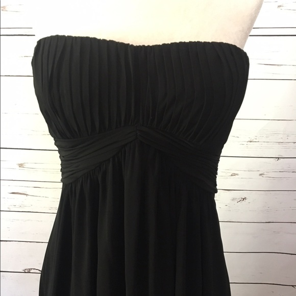 💕BCBG Maxazria Strapless BlackDress💞 - Picture 2 of 8