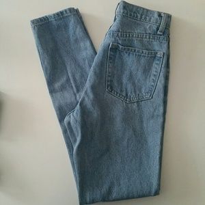 American Apparel high waist jeans