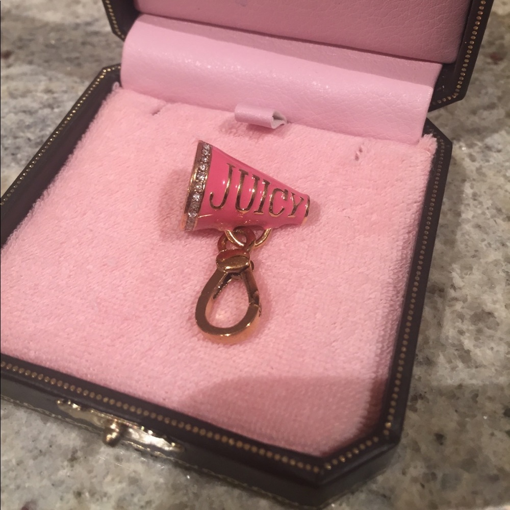 Juicy megaphone charm