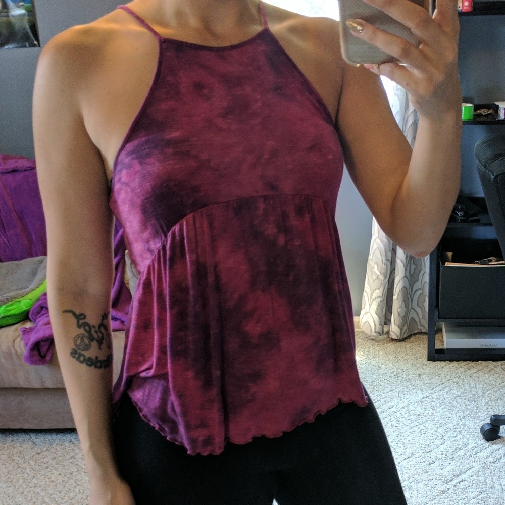Tie dye tank