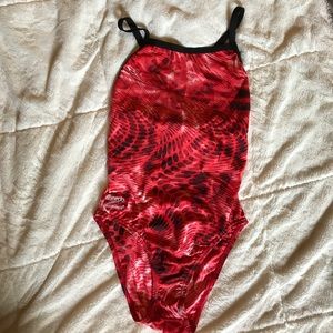 One piece Speedo swim suit