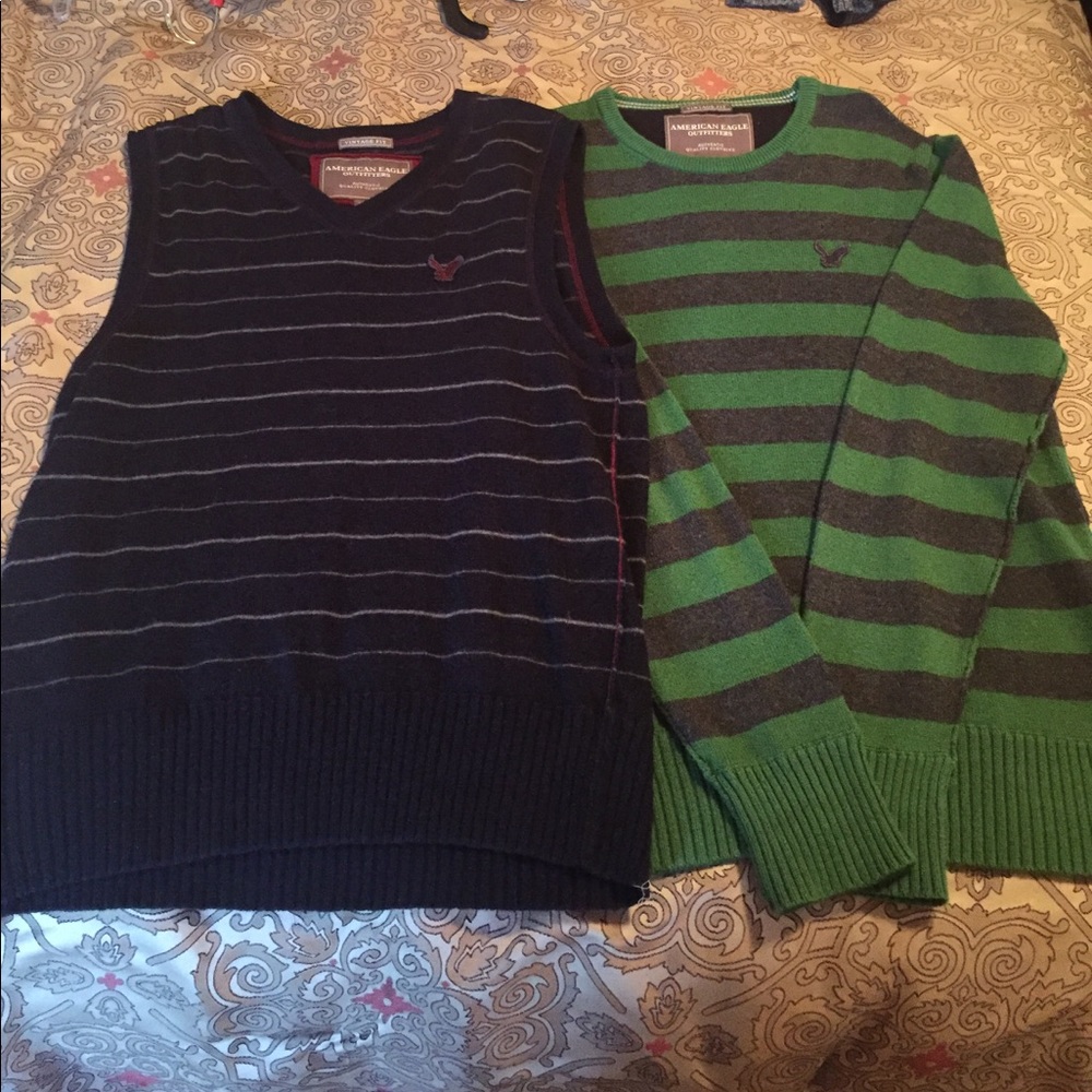 Sweater and sweater vest