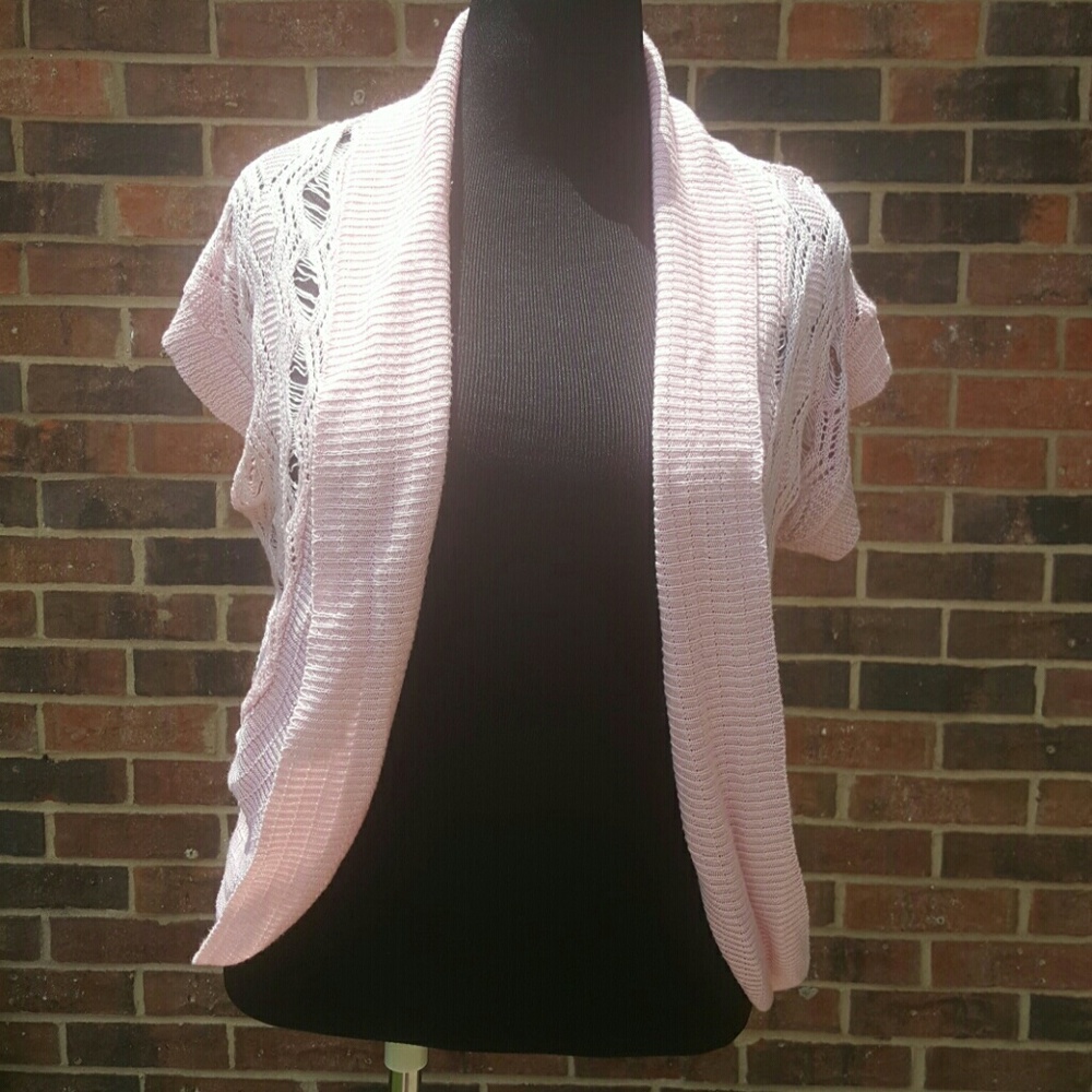 3/$15 - F21 Forever 21 Crochet Shrug Open Cardigan