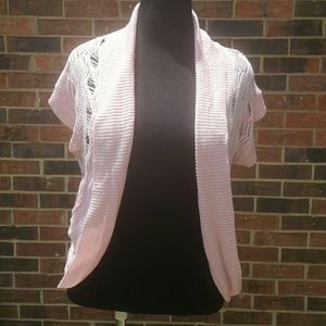 3/$15 - F21 Forever 21 Crochet Shrug Open Cardigan