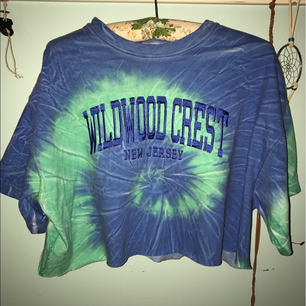 Tie dye crop top