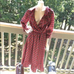 Colorful Striped Vintage Dress